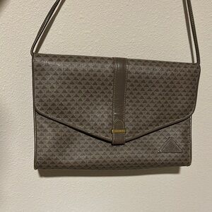 1980s Vintage Liz Claiborne Geometric Patterned Bag